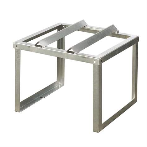 Ocelový podstavec pro 1 sud, d x š x v: 600x550x453 mm