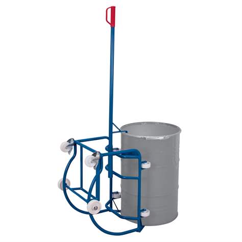 VARIOfit Fasskipper mit 2 Stahlrollen, Traglast 250 kg, für dünnwandige Fässer - Cordes - Bild2