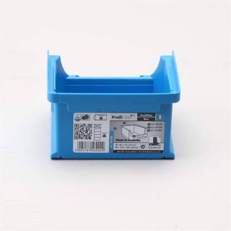 Cutie din plastic ALLIT ProfiPlus industriala pentru raft, 100 x 102 x 60 mm, culoare roșie, unitate ambalare 30 buc. - imagine2