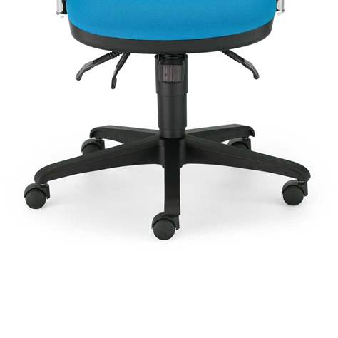 Bürodrehstuhl OFFIX, verstellbare Armlehnen, Bezugsmaterial Lucia - Blau - Nowy Styl Group - Bild6