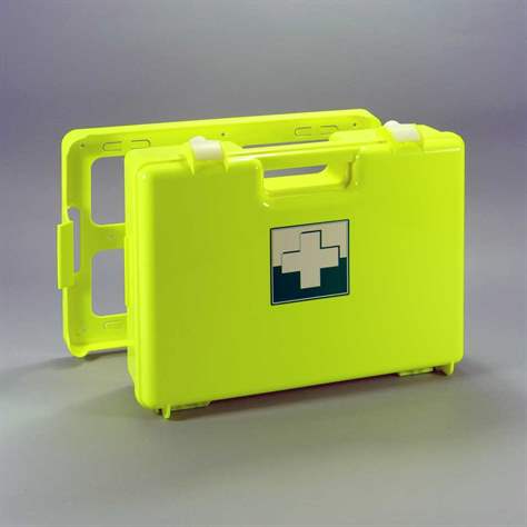 Erste-Hilfe-Koffer FLUO, 310x420x110 mm, ohne Inhalt