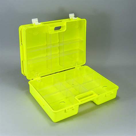 Erste-Hilfe-Koffer FLUO, 310x420x150 mm, ohne Inhalt - Bild2
