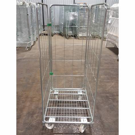 Rollcontainer, dreiseitig, ohne Fachboden, BxTxH: 700x800x1665 mm - Bild5