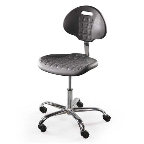 ESD-Arbeitsdrehstuhl PRO STANDARD CHL mit Rädern