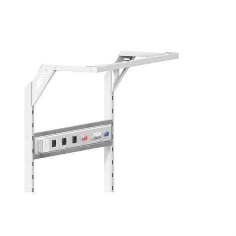 Horizontale Ausleger , Farbe grau RAL7035, Länge 2500 mm - Polak CZ, s.r.o. - Bild3