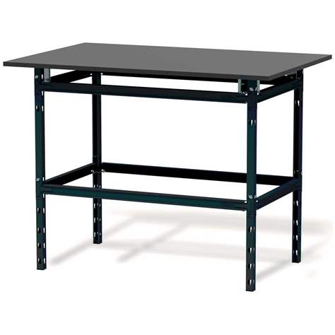 Banc de lucru atelier tip masă ușoară de asamblare 1180x780 mm, culoare antracit
