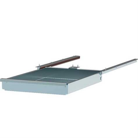 Lehká podvěsná zásuvka 445x335 mm, pozinkováný plech