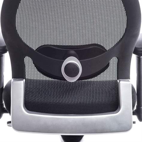 Bürodrehstuhl MESH mit Netzrückenlehne, Farbe schwarz - Nowy Styl Group - Bild3