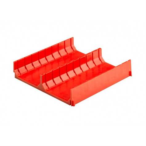Schubladeneinteilungen aus Kunststoff - Modul 153 x 153 mm, 2 Mulden - Polak CZ, s.r.o.