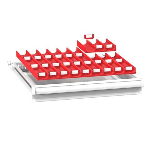 Plastové příčné děliče (pro děliče se 3 žlábky), set 10 ks - Polak CZ, s.r.o. - obrázek2