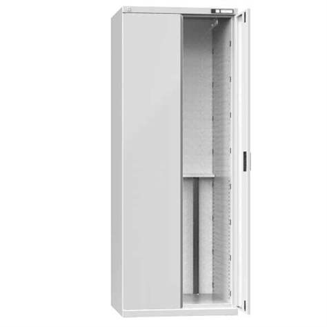 Schrank für CNC-Werkzeuge, LxH: 738x1950 mm, Flügeltür, Grau RAL7035 - Polak CZ, s.r.o.