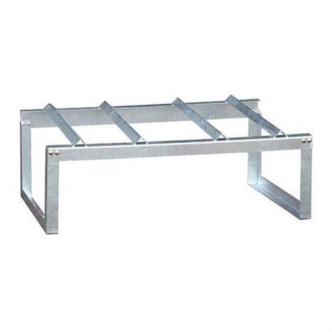 Ocelový podstavec pro 2 sudy, d x š x v: 1150x550x453 mm