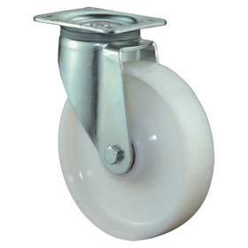 Transport-Lenkrolle L6, Kunststoffrad, Durchm. 200 mm, Traglast 1200 kg