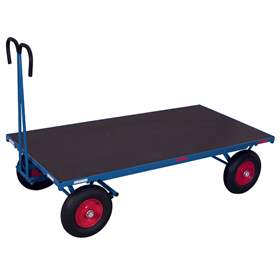 Handpritschenwagen VARIOfit ohne Bordwand, 1200 x 800 mm, Tragfähigkeit 1000 kg