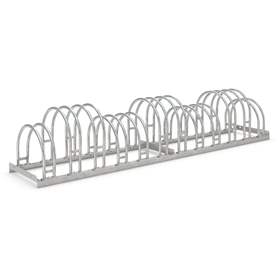 Fahrradständer - Bogenparker, zweiseitig, 12 Stellplätze