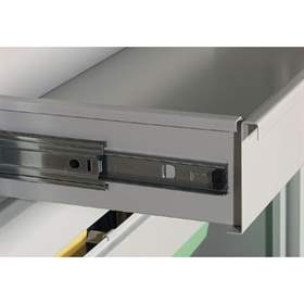 Sertar pentru dulapuri de atelier 1000 mm, gri RAL7035