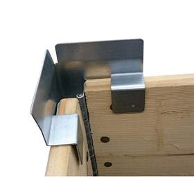 Metall-Stapelecken für Holzaufsatzrahmen, VE 4 Stück