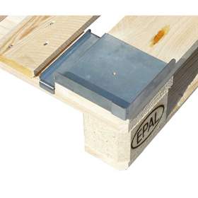 Metall-Gleitschutzecken für EUR-Paletten, VE 4 Stück