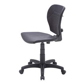 Scaun de lucru atelier productie ergonomic rotativ pentru industrie confortabil TECHNO cu role