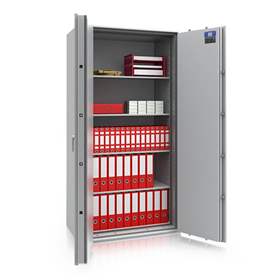 Sicherheitsschrank Klasse S60P und S2, Außen: 1884 x 975 x 559mm, Gewicht 634kg, 4 Fachböden