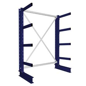 Kragarmregal MULTISTRONG M, einseitig, Grundregal, HxWxT: 2000x1300x500 mm