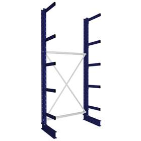 Kragarmregal MULTISTRONG M, einseitig, Grundregal, HxWxT: 3000x1300x500 mm