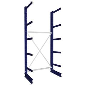 Kragarmregal MULTISTRONG M, einseitig, Grundregal, HxWxT: 3000x1300x600 mm