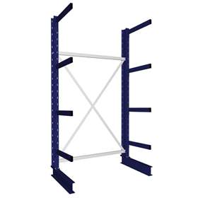Rack de consolă MULTISTRONG M, cu o singură față, de bază, LxWxD: 2500x1300x600 mm
