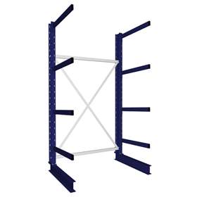 Rack de consolă MULTISTRONG M, cu o singură față, de bază, LxWxD: 2500x1300x800 mm