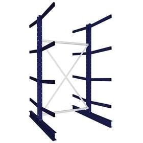 MULTISTRONG M rafturi console, față-verso, de bază, LxWxD: 2500x1300x1600 mm