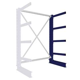 Kragarmregal MULTISTRONG M, einseitig, Anbauregal, HxWxT: 2000x1300x600 mm