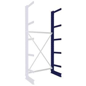 Kragarmregal MULTISTRONG M, einseitig, Anbauregal, HxWxT: 3000x1300x500 mm