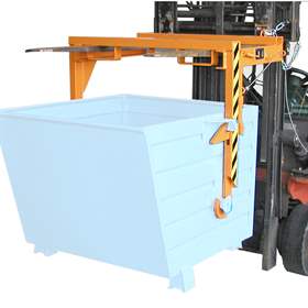 Dispozitiv elevator pentru golirea containerelor basculante 900 l