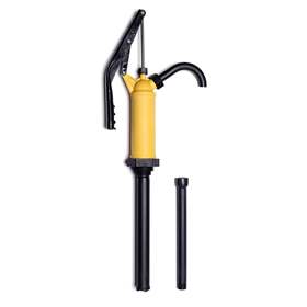 Ruční čerpadlo pístové s pákou, na chemikálie, délka sací trubice 350-900 mm