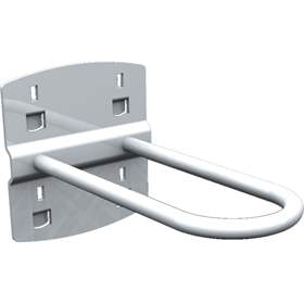 Cârlig ”U” (dublu) 0°, zincat, lungime 100 mm, unitate ambalare 5 buc.