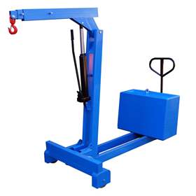 Gegengewichts-Kran, Tragfähigkeit max. 550 kg