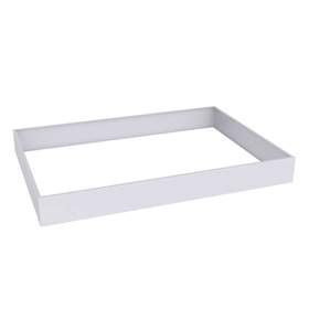 Soclu din tablă 140 mm pentru dulap pentru proiecte format A0, culoare albă RAL 9010