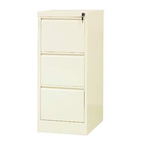 Cartotecă - dulap arhivare registratură - pentru format A3, 3 sertare, HxLxl: 1285x535x630 mm, albă RAL9010