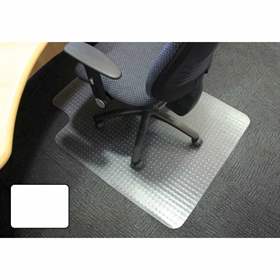 Bodenschutzmatten für Teppichböden, 0,9 x 1,2 m, Rechteck, transparent