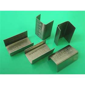 Capse metalice pentru legare bandă, Typ PP, lățime 12 mm, unitate ambalare 2500 buc.