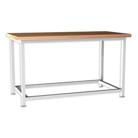 Professionelle Werkbank, Grundmodell, Buchen-Arbeitsplatte, 1500x750 mm