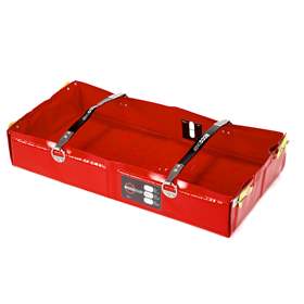 Multifunktions-Faltwanne, aus PVC, Auffangvolumen 25 l, 350x700x125 mm, mit Tragtasche