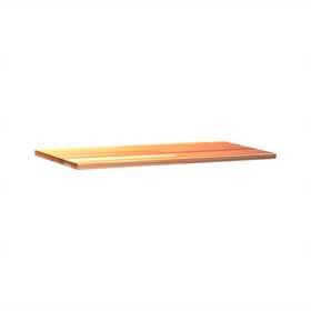Blat masiv de lucru pentru banc de atelier, decor fag, grosime 40 mm, l.x adân.: 1500 x 750 mm