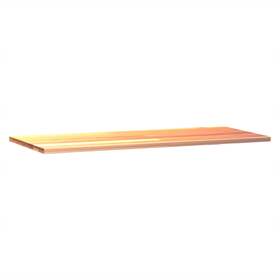 Blat masiv de lucru pentru banc de atelier, decor fag, grosime 40 mm, l.x adân.: 2000 x 750 mm