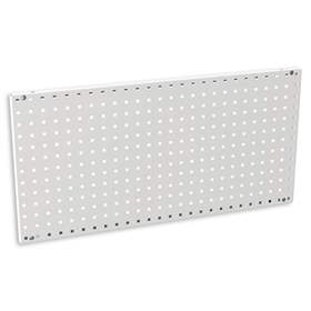 Wandpaneel für Werkzeuhalter Q SYSTEM, 494 x 988 mm, Farbe Lichtgrau RAL7035