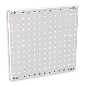 Wandpaneel für Werkzeuhalter Q-SYSTEM, 494 x 494 mm, Farbe Lichtgrau RAL7035