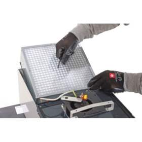 Ersatzaktivkohlefilter (eckig) 278 x 278 x 100 mm für den Umluftfilteraufsatz