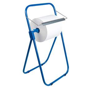 Dispenser rolă lavete, 500 x 850 x 600 mm, albastru