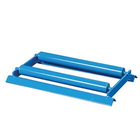 Válečková rolna, ocelová lakovaná, barva modrá RAL5012