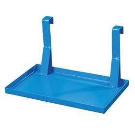 Aufhängboden, Stahl lackiert, Blau RAL5012